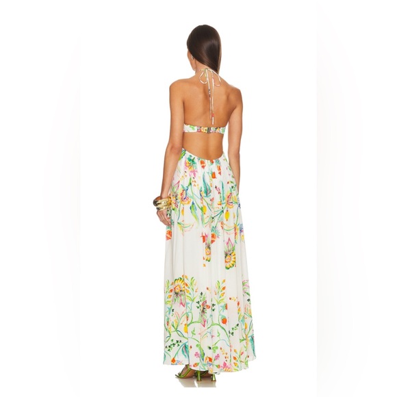 Rococo Sand Susan White Floral Maxi Dress Small NWT - Picture 3 of 6